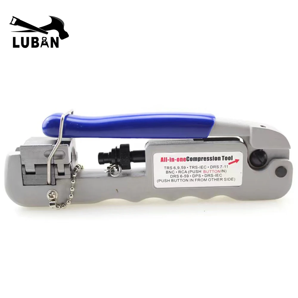 Multifunctional Coaxial Cable Crimping Tool Manual Crimp Pliers Squeeze Network Tool
Multifunctional Coaxial Cable Crimping Tool Manual Crimp Pliers Squeeze Network Tool