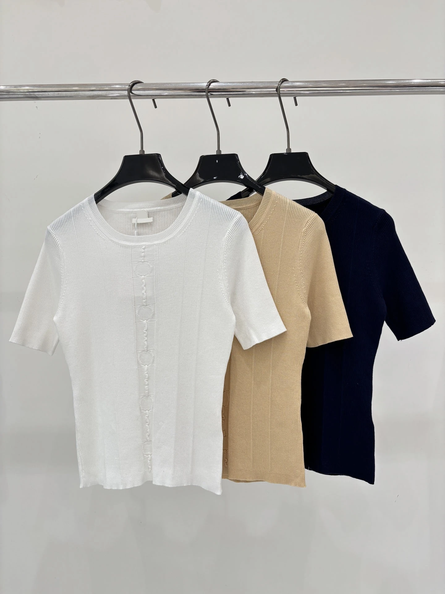 South Oil High-Definition Original Quality Knitted Top round Neck Short Sleeve Lace Pattern Slim Fit Lightweight New Summer F...
South Oil High-Definition Original Quality Knitted Top round Neck Short Sleeve Lace Pattern Slim Fit Lightweight New Summer F...