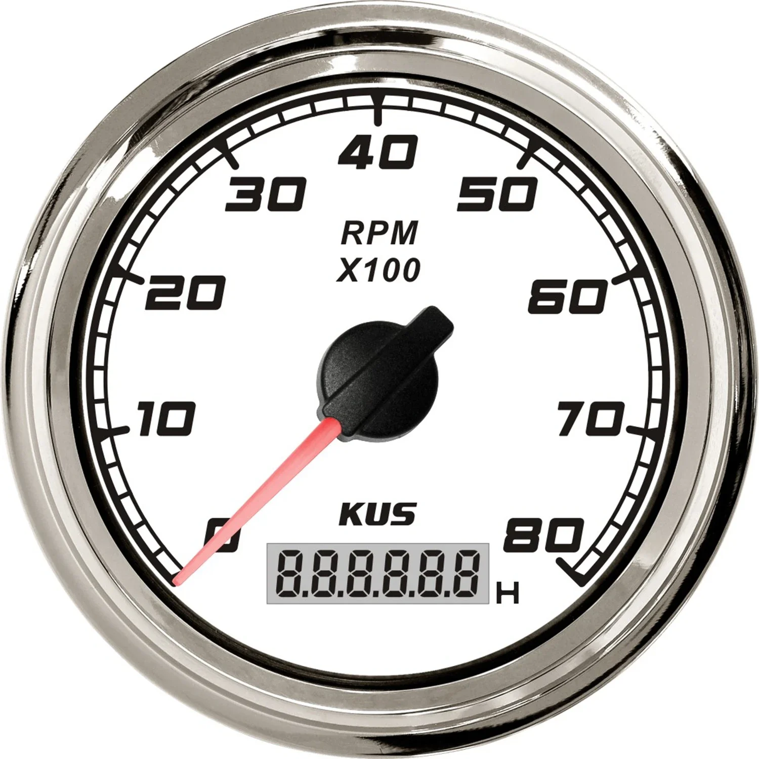 KUS Boat Tachometer Gauge Marine/Truck/RV Offroad Diesel Motor Engine TACHO Gauge W/ LCD Hourmeter 12/24V 8000 RPM
KUS Boat Tachometer Gauge Marine/Truck/RV Offroad Diesel Motor Engine TACHO Gauge W/ LCD Hourmeter 12/24V 8000 RPM