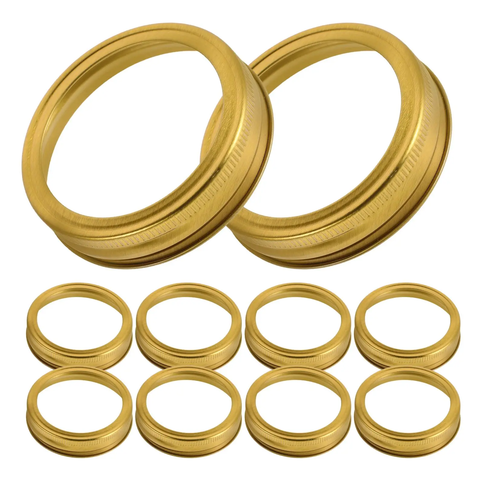 24 Pcs Jar Lids Wide Mouth Canning Rings Stainless Steel Tinplate Reusable Storage Kitchen Accessories
24 Pcs Jar Lids Wide Mouth Canning Rings Stainless Steel Tinplate Reusable Storage Kitchen Accessories