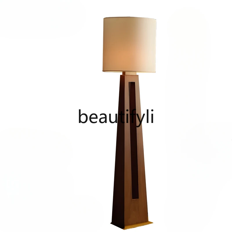 Medieval floor lamp living room sofa side design solid wood hotel American retro lamp
Medieval floor lamp living room sofa side design solid wood hotel American retro lamp
