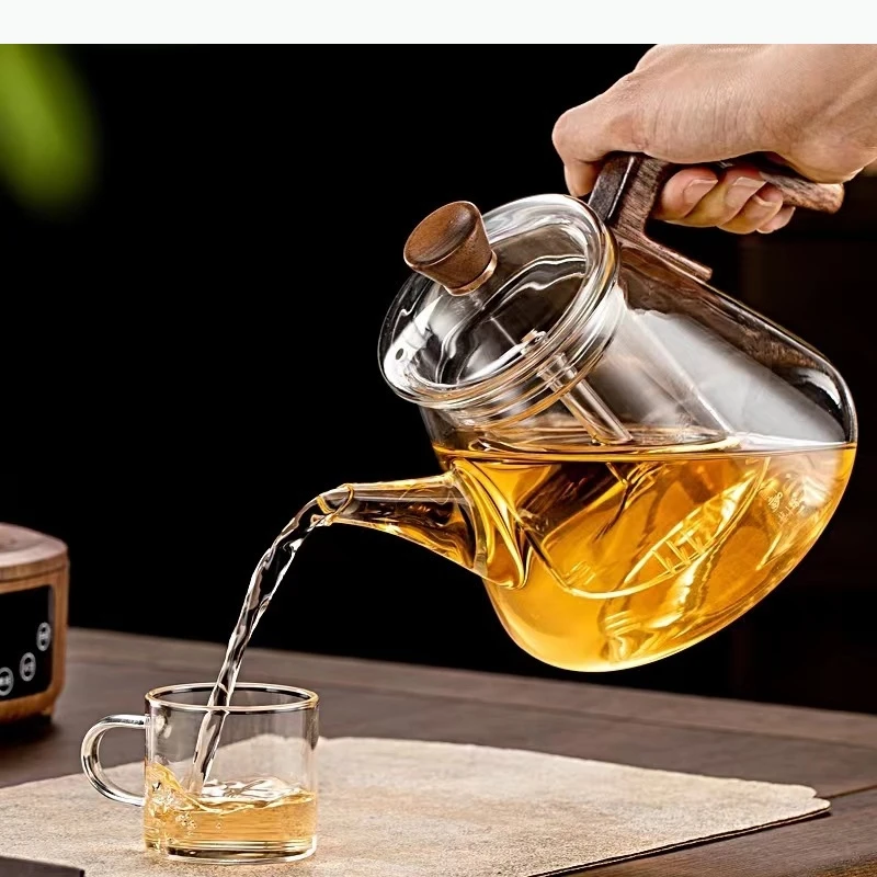 Transparent Glass Teapot High Temperature Resistance Steaming Teapot Thickened Tea Infuser Tea Brewing Utensils Teaware
Transparent Glass Teapot High Temperature Resistance Steaming Teapot Thickened Tea Infuser Tea Brewing Utensils Teaware