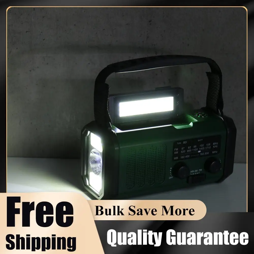 LED Emergency Power Bank AM/FM/WB 10000mAh Emergency Weather Radio Flashlight Reading Lamp Solar Radio Type-C Charging SOS Alarm
LED Emergency Power Bank AM/FM/WB 10000mAh Emergency Weather Radio Flashlight Reading Lamp Solar Radio Type-C Charging SOS Alarm