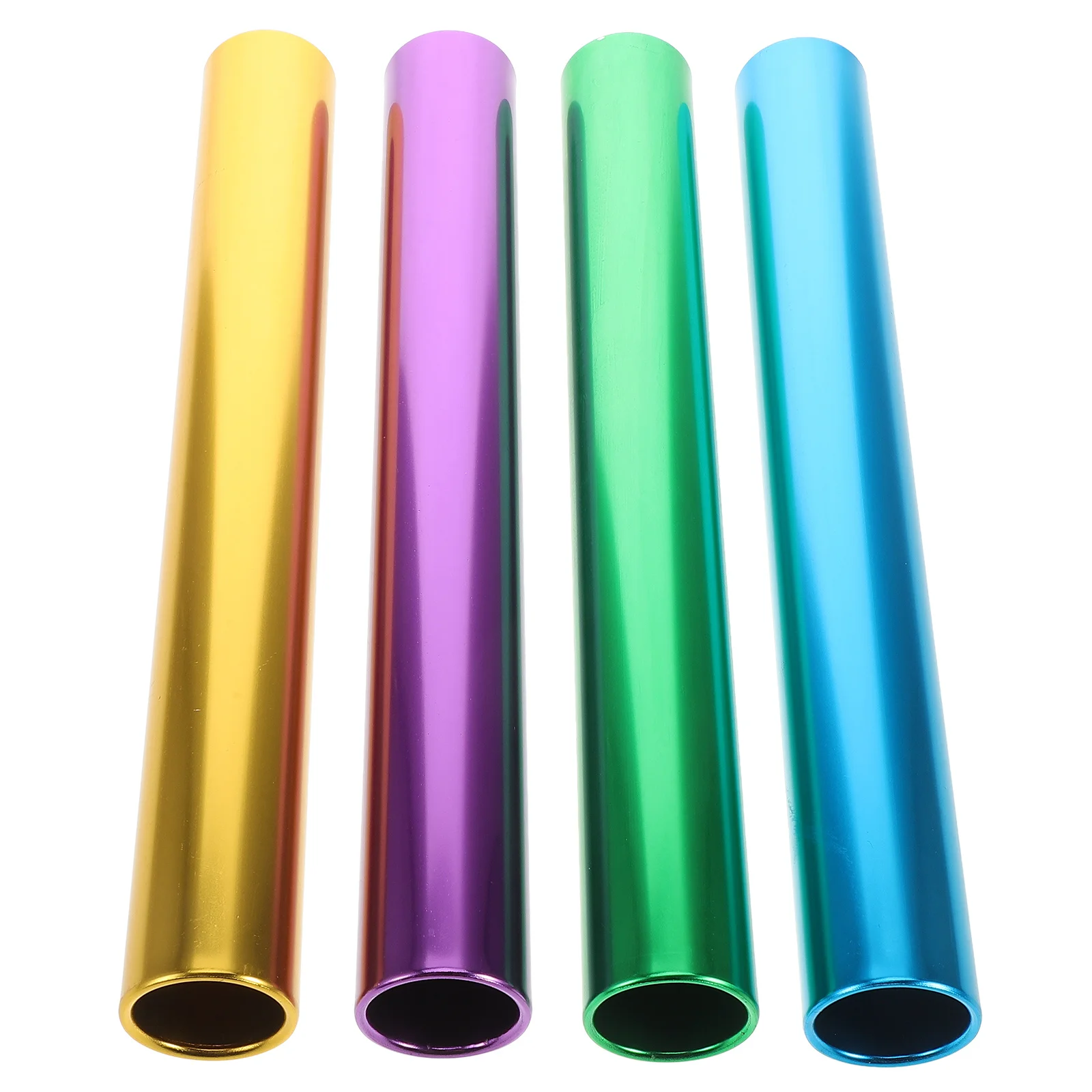 4Pcs Relay Racing Sticks Aluminum Alloy Lightweight Anti-Skid for Training School Competition Sports
4Pcs Relay Racing Sticks Aluminum Alloy Lightweight Anti-Skid for Training School Competition Sports