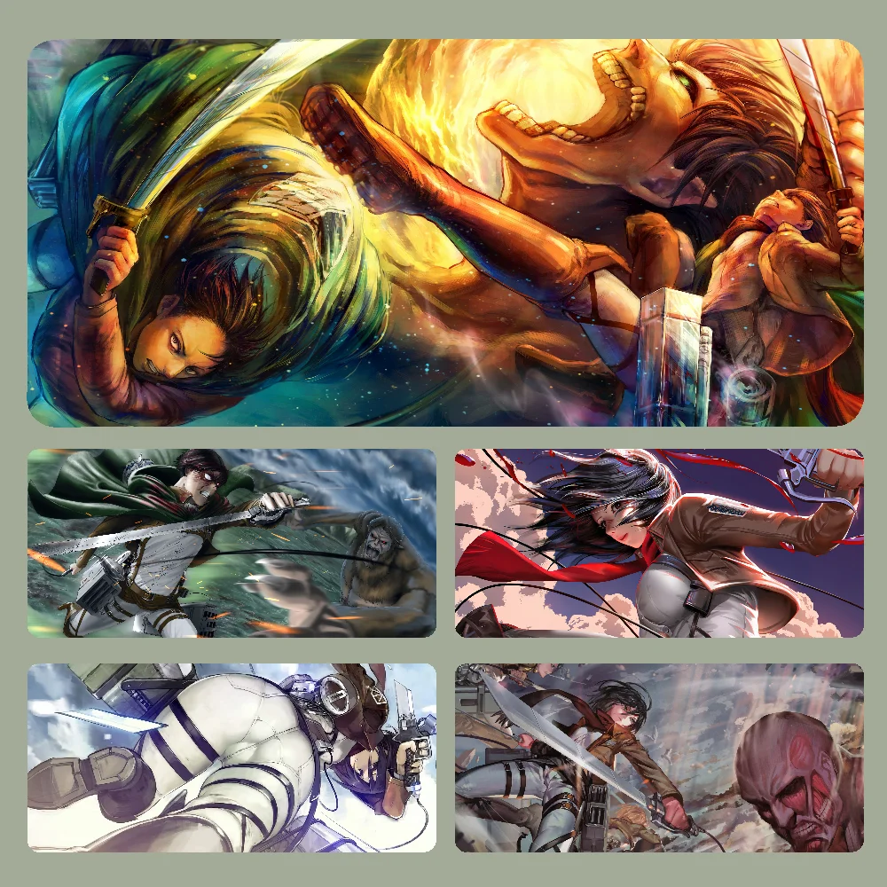 A-attackontitan Mousepad Large Computer Gaming Accessories MousePads Desk Mats Anti-slip Laptop Soft Mouse Pad
A-attackontitan Mousepad Large Computer Gaming Accessories MousePads Desk Mats Anti-slip Laptop Soft Mouse Pad