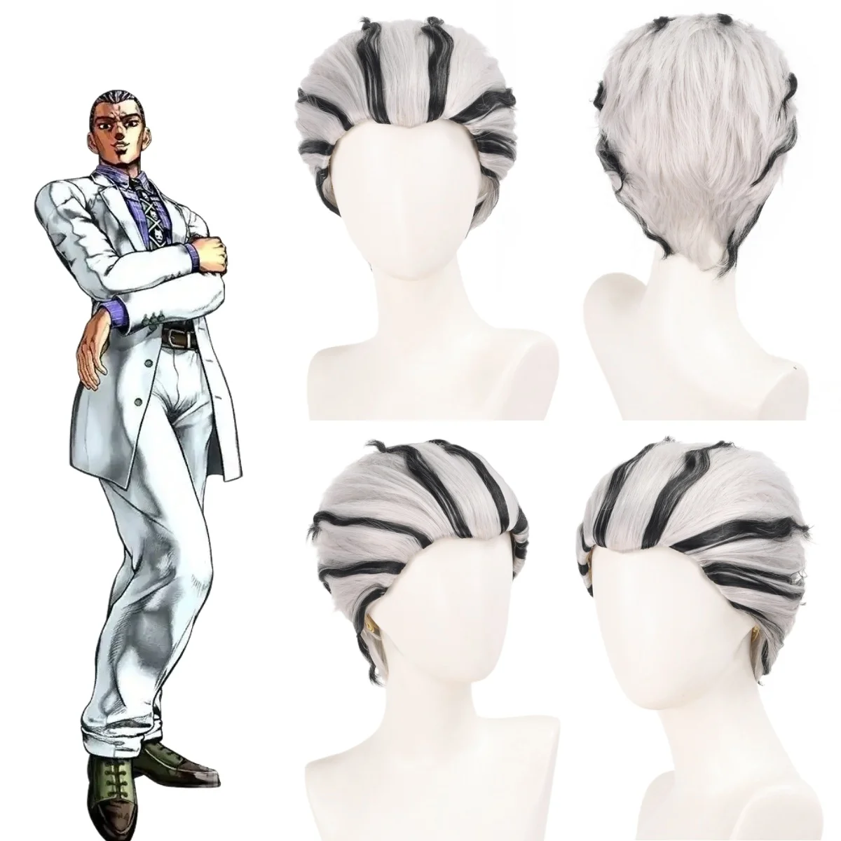 Kawajiri Kosaku Cosplay Rose Net Wig Anime Kawajiri Kosaku Clothing Matching Wigs Hair
Kawajiri Kosaku Cosplay Rose Net Wig Anime Kawajiri Kosaku Clothing Matching Wigs Hair