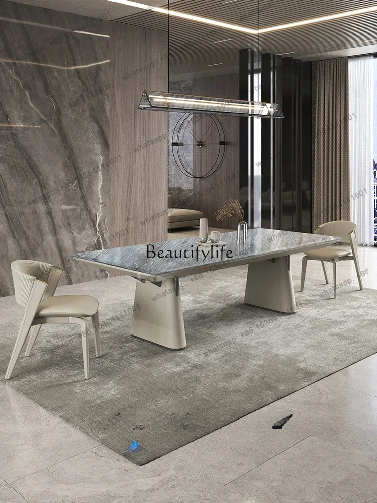 yj58 Italian Simple Luxury Blue Gold Sand Natural Luxury Stone Dining Table Modern Minimalist Dining Table
yj58 Italian Simple Luxury Blue Gold Sand Natural Luxury Stone Dining Table Modern Minimalist Dining Table