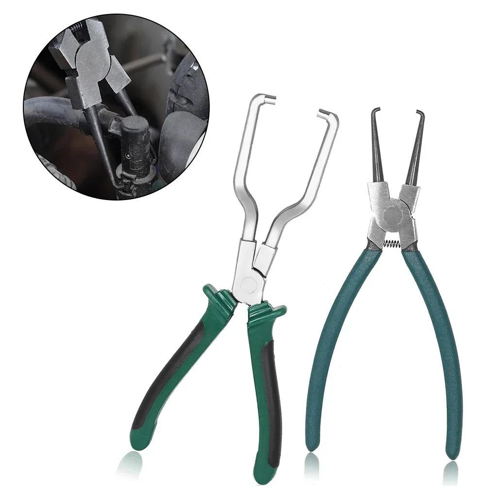 2pcs Car Oil Pipe Pliers Set G-asoline Pipe Release Removal Pliers Quick Connector Disassembly Fuel Pipe Plier Repair Tool
2pcs Car Oil Pipe Pliers Set G-asoline Pipe Release Removal Pliers Quick Connector Disassembly Fuel Pipe Plier Repair Tool