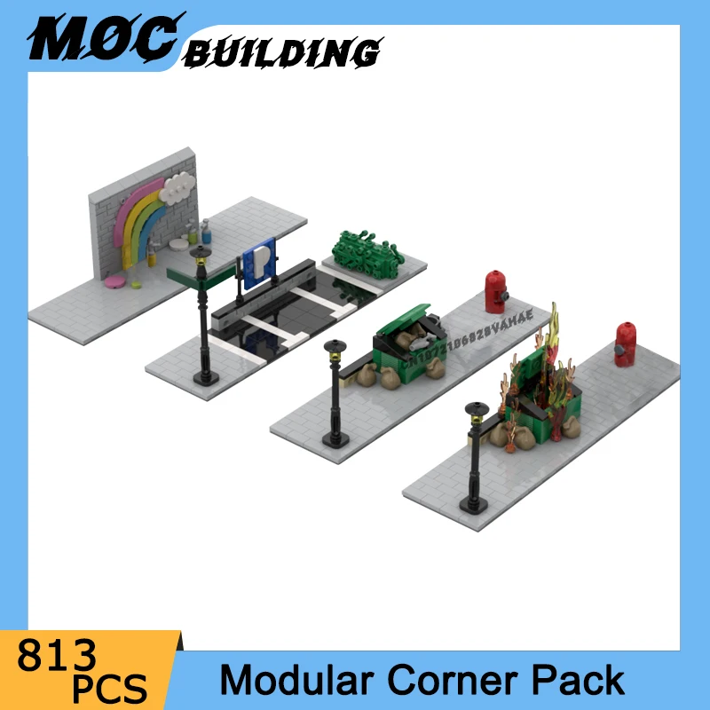 Строительные блоки MOC, городская модульная модель, угловая парковка, мусор, граффити, огненный набор, сделай сам, сборка, коллекция кирпичей, игрушки, рождественские подарки
Строительные блоки MOC, городская модульная модель, угловая парковка, мусор, граффити, огненный набор, сделай сам, сборка, коллекция кирпичей, игрушки, рождественские подарки