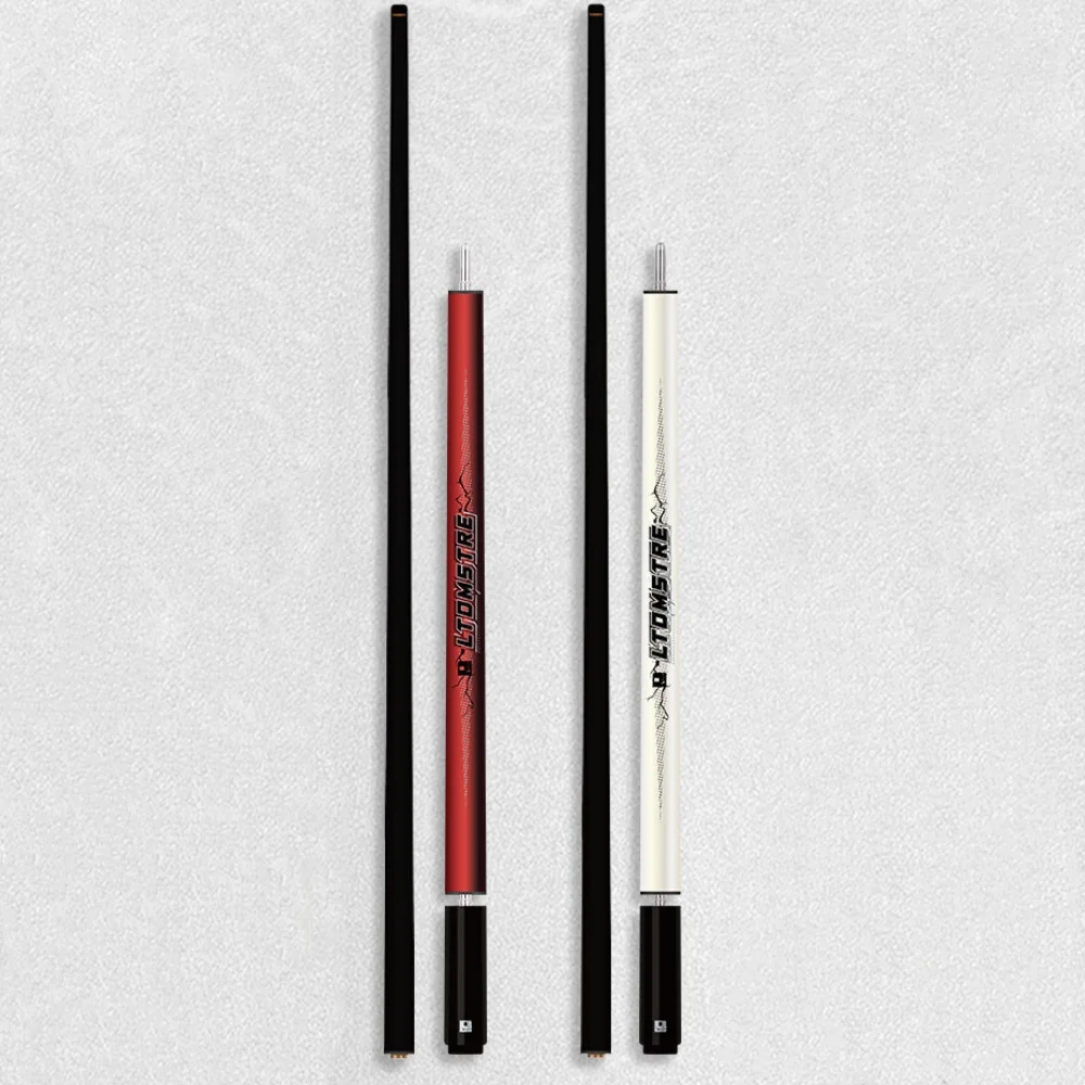 LTOMSTRE 57.5" Carbon Fiber New Tech Jumper Billiard Pool Cue Stick 13.2mm + Extender
LTOMSTRE 57.5" Carbon Fiber New Tech Jumper Billiard Pool Cue Stick 13.2mm + Extender