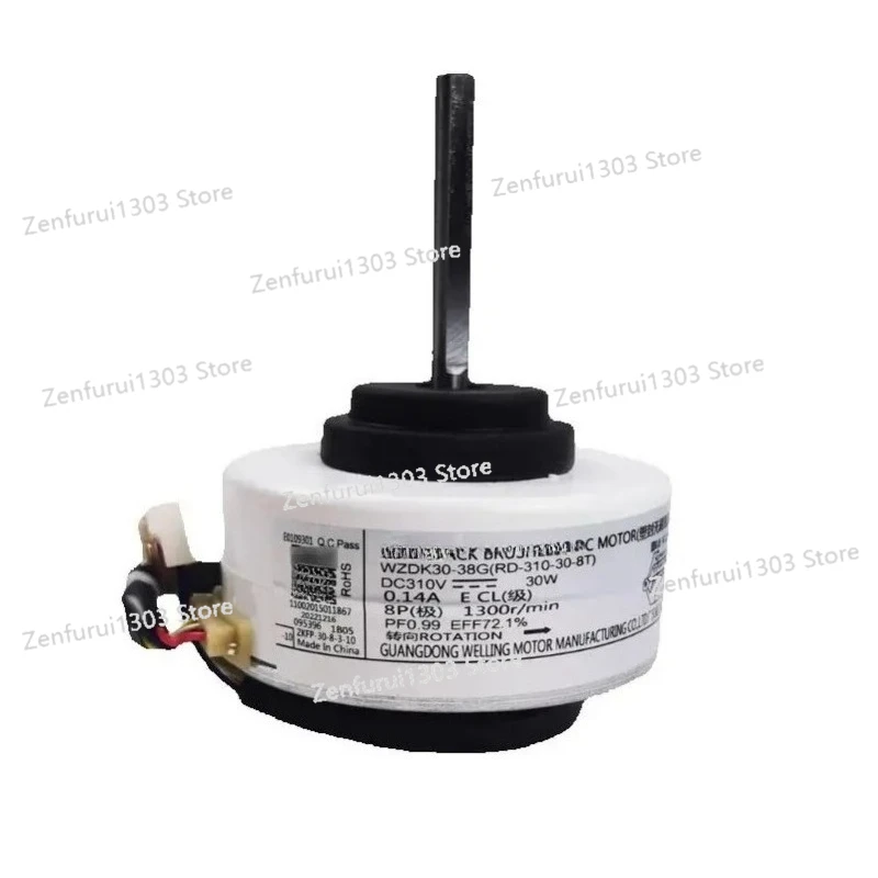 1pcs New Good Working for Air Conditioner Inverter Fan Motor WZDK30-38G WZDK30-38G-1 Brushless DC Motor
1pcs New Good Working for Air Conditioner Inverter Fan Motor WZDK30-38G WZDK30-38G-1 Brushless DC Motor