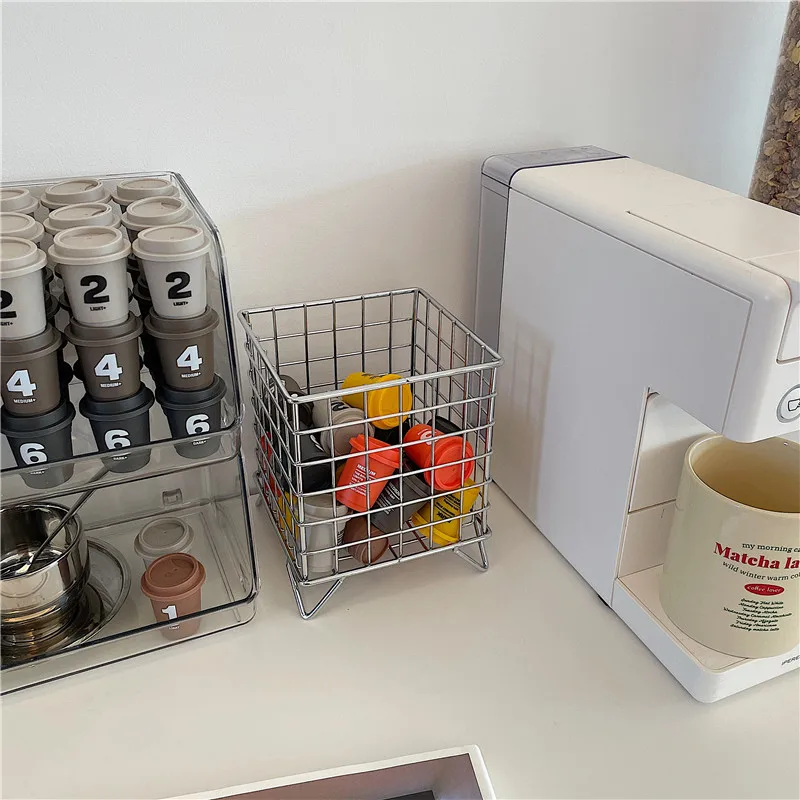 Sharkbang Metal Square Desktop Basket Makeup Sorting Storage Organizer Black Silver Gold Holder Stationery Supplies Basket
Sharkbang Metal Square Desktop Basket Makeup Sorting Storage Organizer Black Silver Gold Holder Stationery Supplies Basket