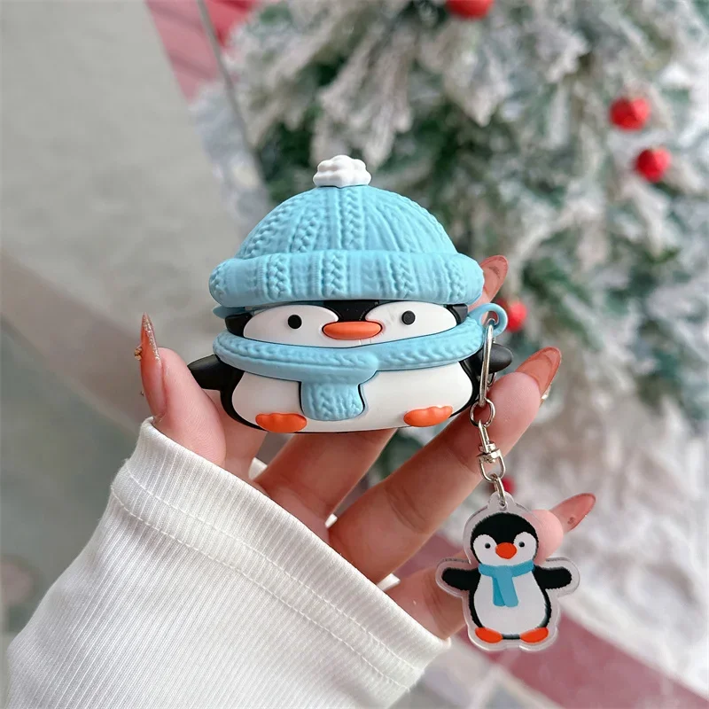 Kawaii Cartoon Penguin Earphone Case For Apple Airpods 4 3 2 Pro Cover Silicone Headphone Charging Cases For Airpod Pro2 Funda
Kawaii Cartoon Penguin Earphone Case For Apple Airpods 4 3 2 Pro Cover Silicone Headphone Charging Cases For Airpod Pro2 Funda