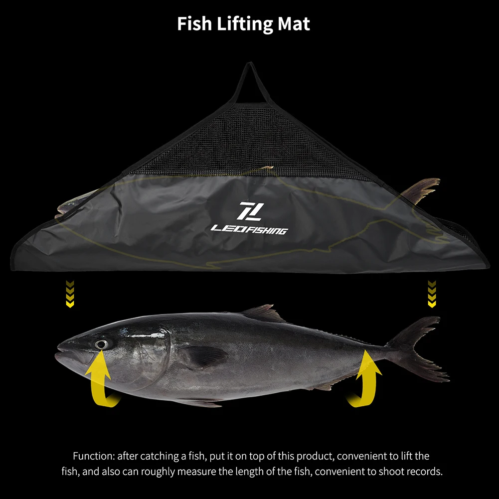 Fishing Mat Digital Scale Protector Angler's Accessory Durability And Functionality Fish Weighing Angler's Must-have