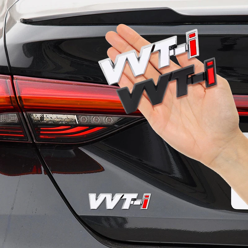 1PCS 3D Metal Double VVT-I Letter Logo Car Sticker Modified Fender Badge Decal Car styling Accessories
1PCS 3D Metal Double VVT-I Letter Logo Car Sticker Modified Fender Badge Decal Car styling Accessories