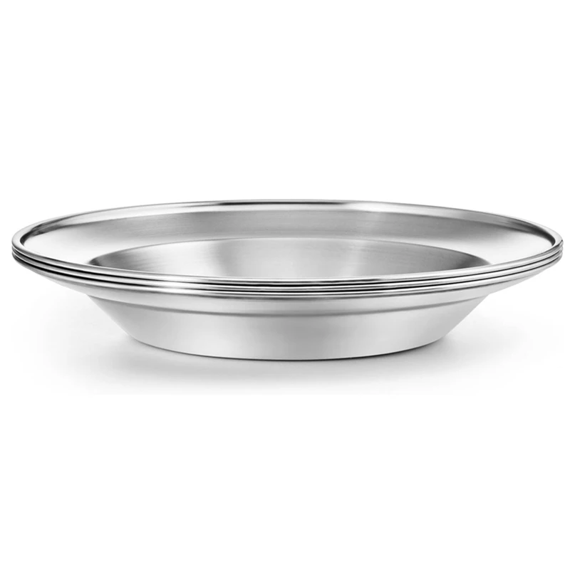 Stainless Steel Plate Set, Portable Tableware Set, Plates, Outdoor Camping, Picnic Barbecue
Stainless Steel Plate Set, Portable Tableware Set, Plates, Outdoor Camping, Picnic Barbecue