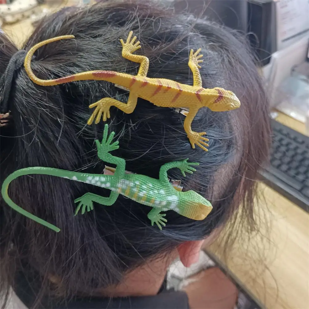 12Pcs Hairpin Vibrant Color Lizard Decor Handcrafted Hair Clip Hair Decoration Halloween Hair Accessory Fun Costume Gift
12Pcs Hairpin Vibrant Color Lizard Decor Handcrafted Hair Clip Hair Decoration Halloween Hair Accessory Fun Costume Gift