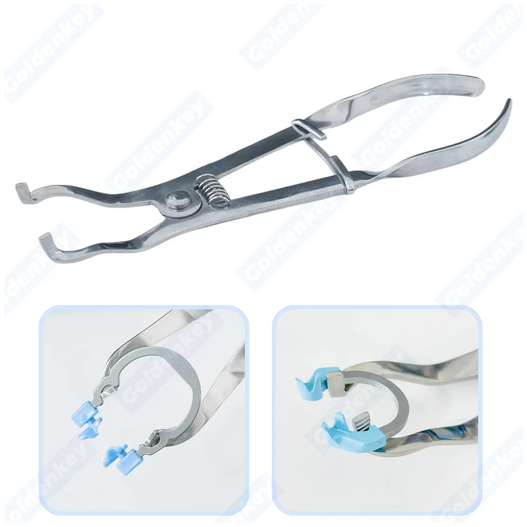 Dental Ring Placement Forcep Clamp Separator Universal Hold Plier Fit Palodent Retaining Ring Place Remover Plier
Dental Ring Placement Forcep Clamp Separator Universal Hold Plier Fit Palodent Retaining Ring Place Remover Plier