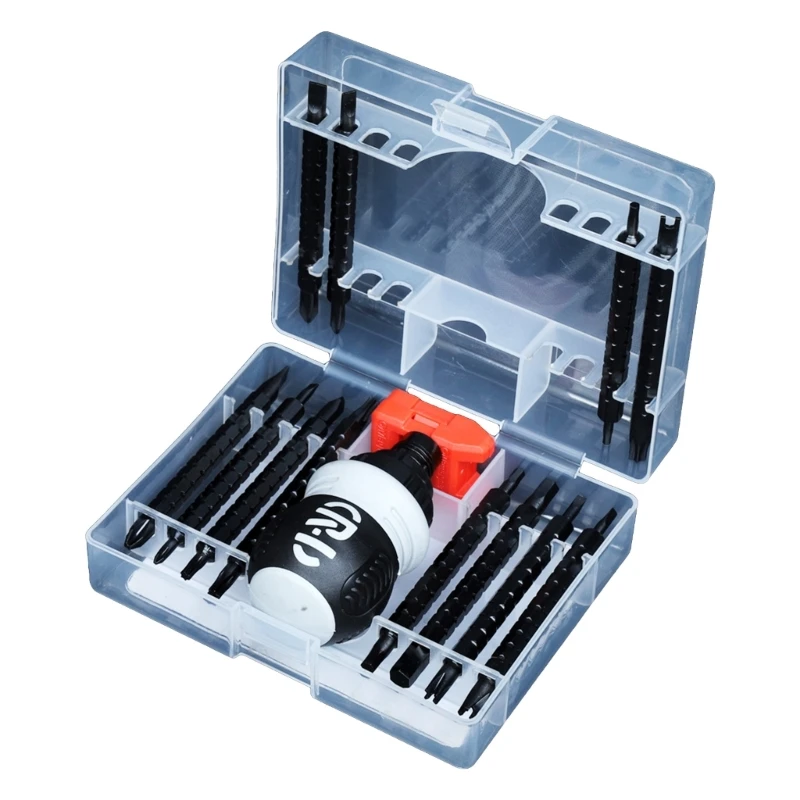 M6CF Practical 26 Piece Magnetic Screwdriver Set, Suitable for Furniture and Appliance Repairs
M6CF Practical 26 Piece Magnetic Screwdriver Set, Suitable for Furniture and Appliance Repairs