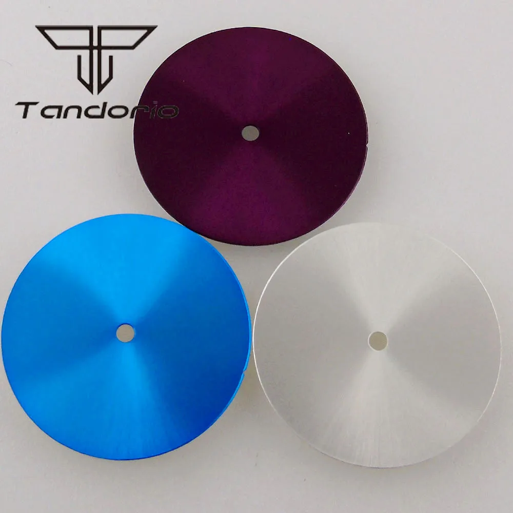 28.5mm Blue/Purple/White Sterile Sunburst Watch Dial Fit NH35A NH36A Miyota8215 DG2813 ETA2824 2836 PT5000 Automatic Movement
28.5mm Blue/Purple/White Sterile Sunburst Watch Dial Fit NH35A NH36A Miyota8215 DG2813 ETA2824 2836 PT5000 Automatic Movement