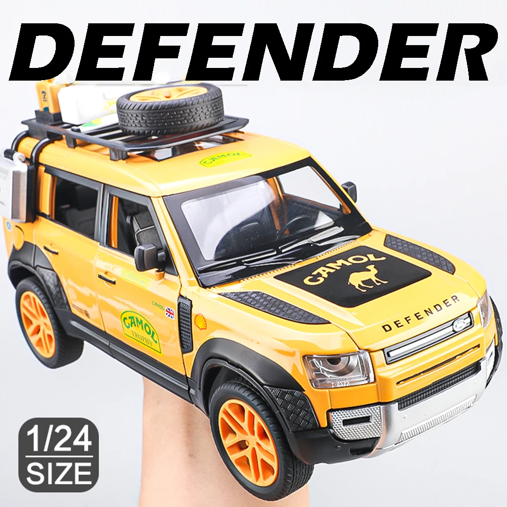 1:32 модель Defender, игрушечные внедорожные автомобили, литой под давлением сплав, откатный звук, свет, двери, открытое переднее колесо, рулевое управление для детей, развивающее
1:32 модель Defender, игрушечные внедорожные автомобили, литой под давлением сплав, откатный звук, свет, двери, открытое переднее колесо, рулевое управление для детей, развивающее