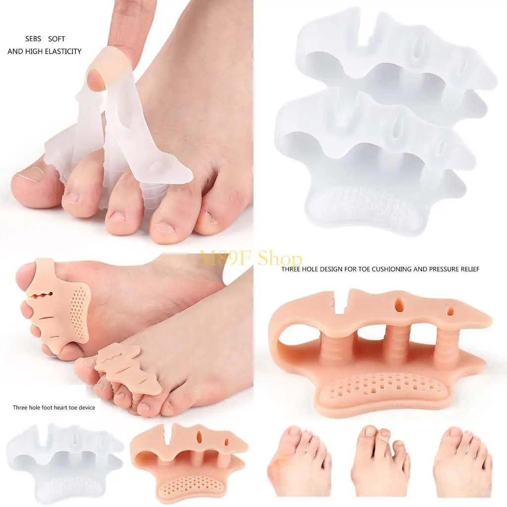 M89F 1Pair Metatarsal Pads Reusable SEBS Gel Metatarsalgia Cushions Foot Pads
M89F 1Pair Metatarsal Pads Reusable SEBS Gel Metatarsalgia Cushions Foot Pads