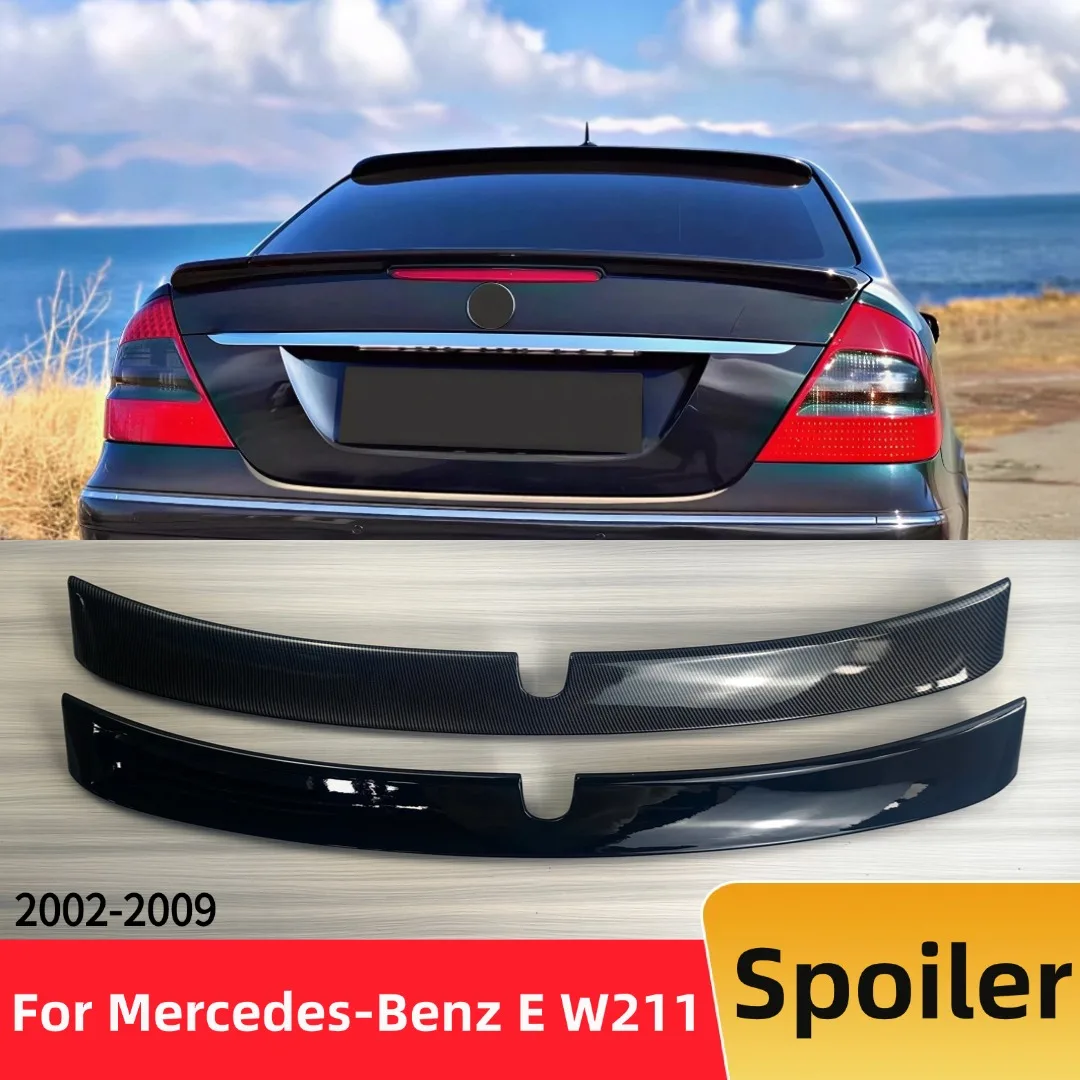 Rear Sport Wing Trunk Roof Spoiler For Mercedes Benz E Class W211 4door 2002-2009 Air Dam Deflector ABS Trim Tuning Accessories
Rear Sport Wing Trunk Roof Spoiler For Mercedes Benz E Class W211 4door 2002-2009 Air Dam Deflector ABS Trim Tuning Accessories
