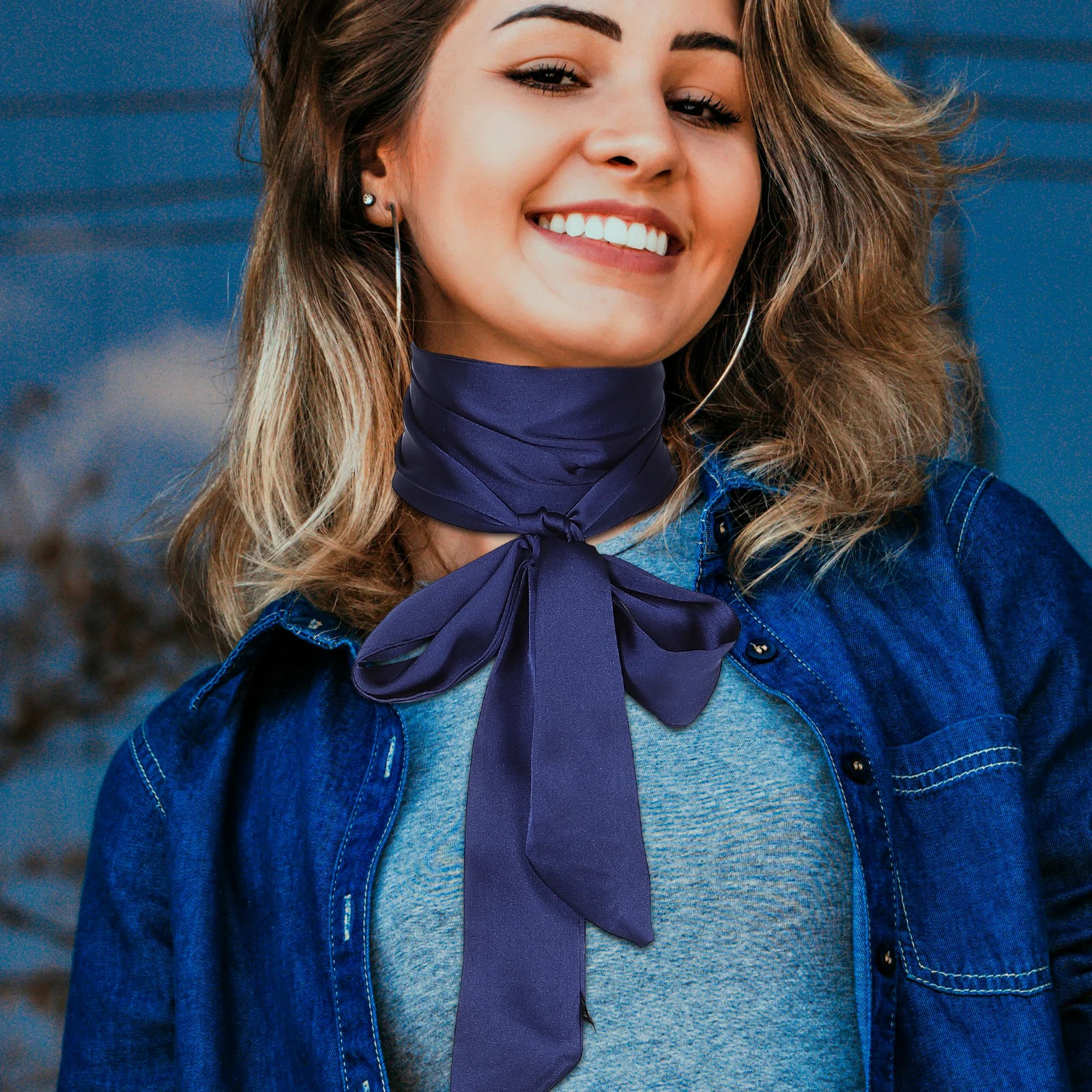 Trendy Lightweight Women Elegant Thin Long Narrow Hair Neckerchief Versatile Handbag Wrap Fashionable Neck Travel Party Daily
Trendy Lightweight Women Elegant Thin Long Narrow Hair Neckerchief Versatile Handbag Wrap Fashionable Neck Travel Party Daily