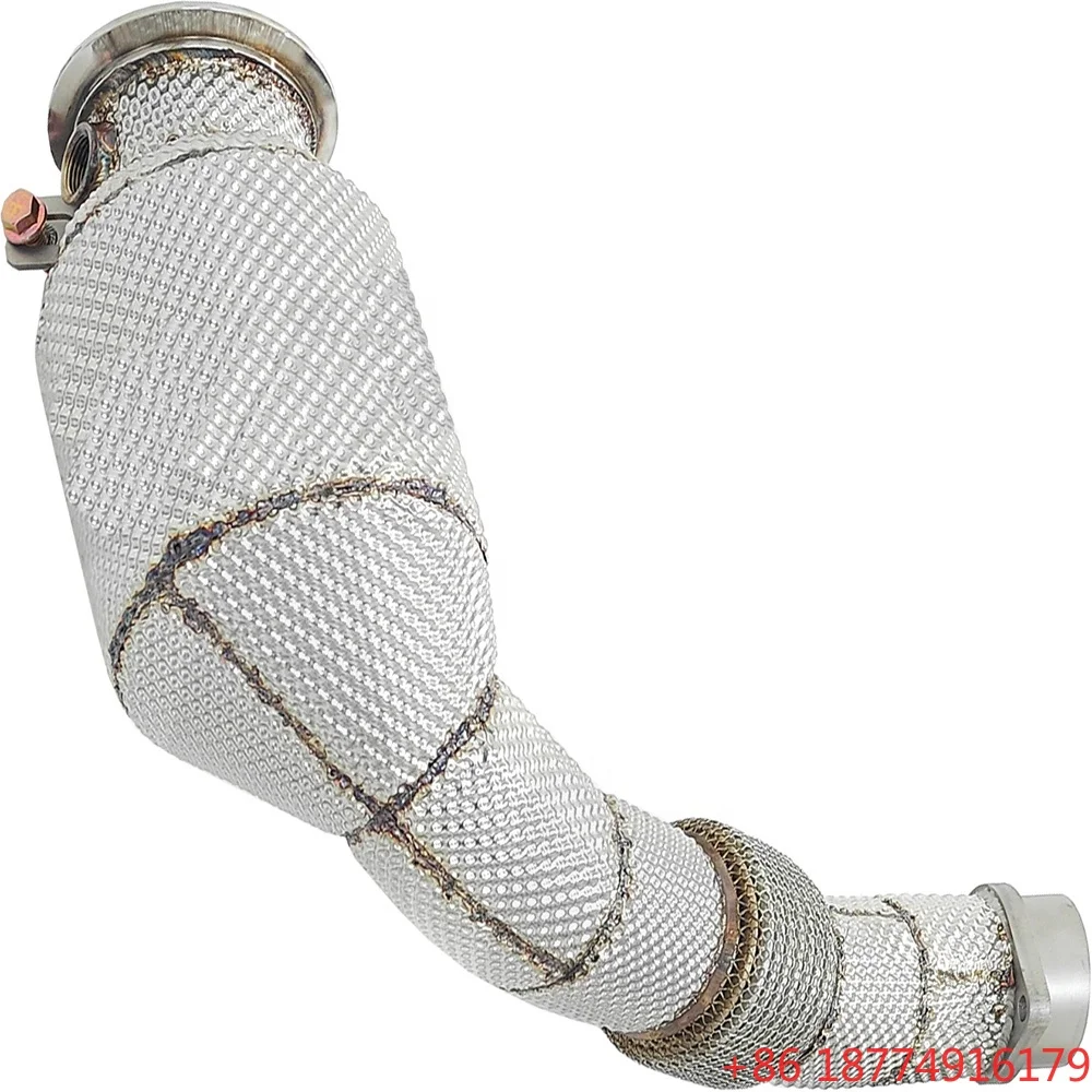 OEM Factory High Performance TWC Downpipe for G05 G06 G07 X5 X6 X7 M60i S68 4.4TT V8 2023- Heat Shield Cat Exhaust System
OEM Factory High Performance TWC Downpipe for G05 G06 G07 X5 X6 X7 M60i S68 4.4TT V8 2023- Heat Shield Cat Exhaust System