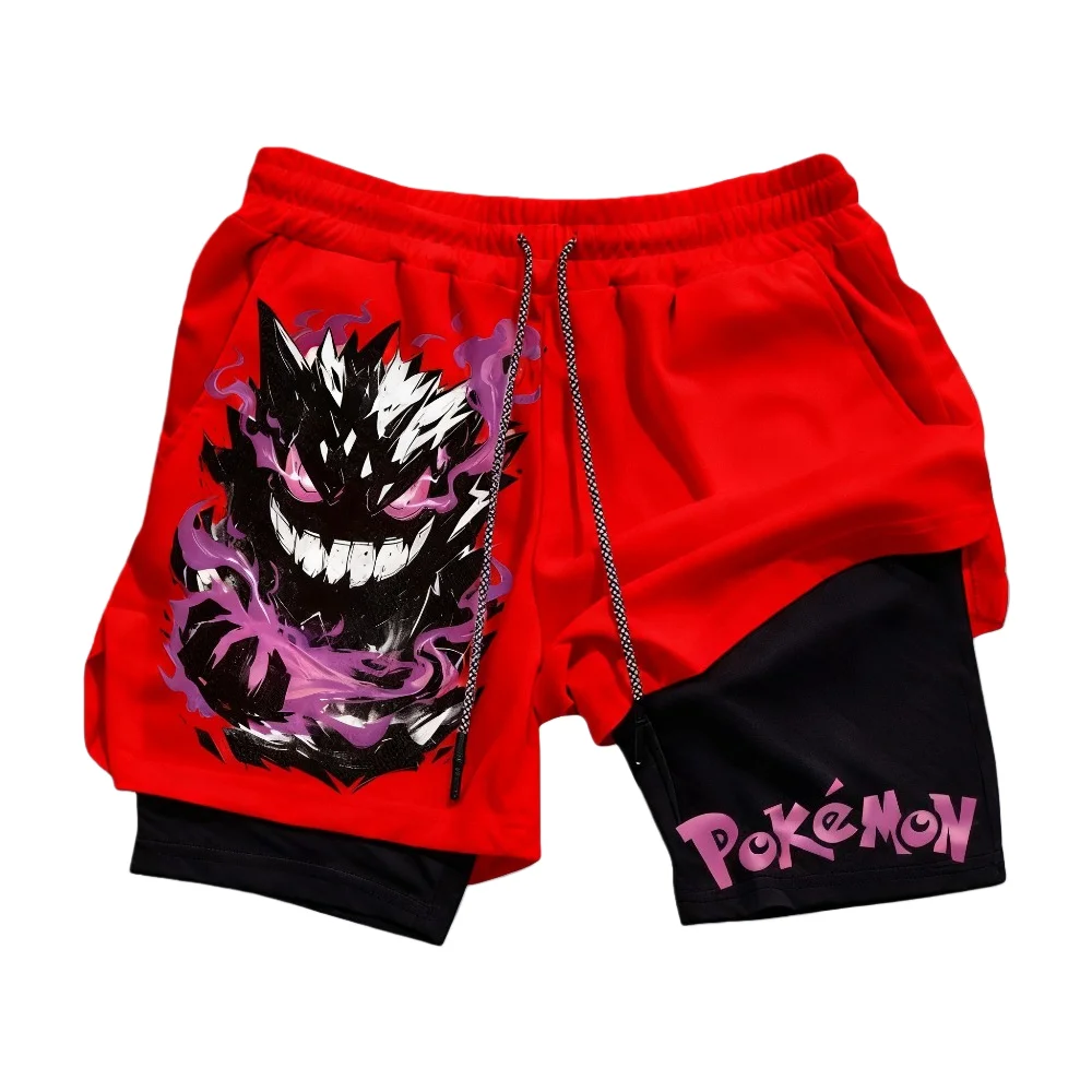 Двухслойные шорты с карманным принтом монстров, новинка лета 2024, мужские многофункциональные дышащие хлопковые шорты в стиле аниме для совместной работы
Двухслойные шорты с карманным принтом монстров, новинка лета 2024, мужские многофункциональные дышащие хлопковые шорты в стиле аниме для совместной работы
