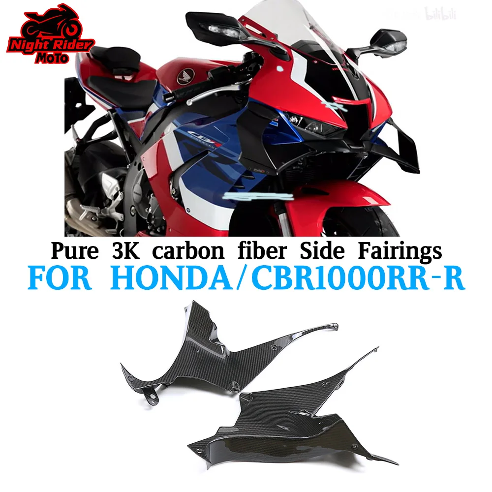 Suitable for Honda CBR1000RR-R modification accessories, 100% pure 3K dry carbon fiber Side Fairings2021 2022 2023+front fairing
Suitable for Honda CBR1000RR-R modification accessories, 100% pure 3K dry carbon fiber Side Fairings2021 2022 2023+front fairing
