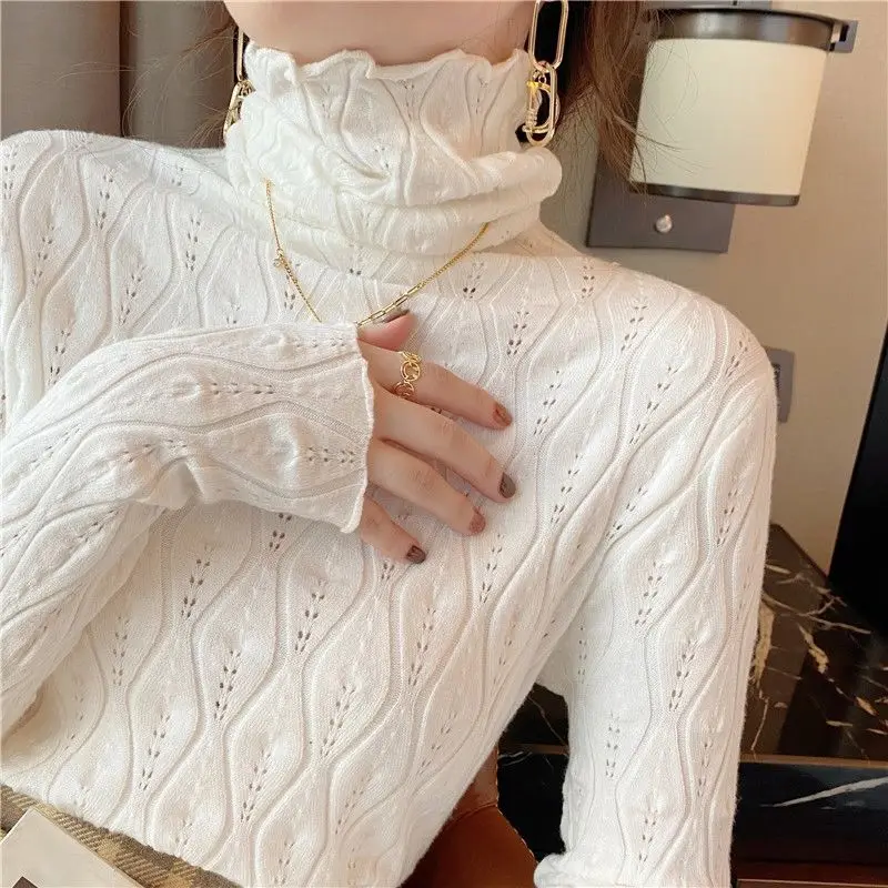 Korean Spring Turtleneck Pullover Sweater Women Long Sleeve Fashion Basic Knit Tops 2023 Spring Jumper Sueters Pull Femme
Korean Spring Turtleneck Pullover Sweater Women Long Sleeve Fashion Basic Knit Tops 2023 Spring Jumper Sueters Pull Femme