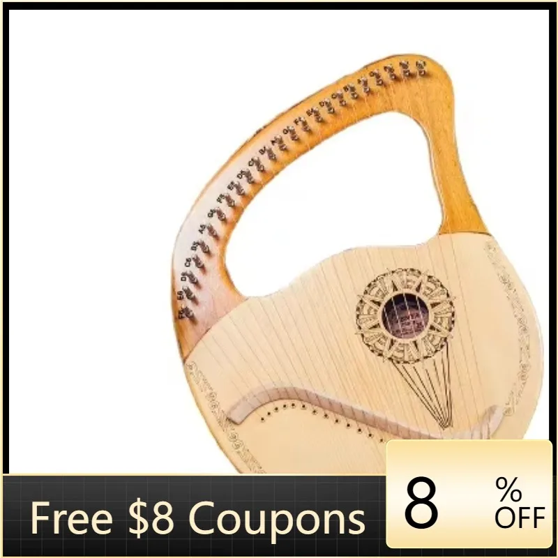 STLF Wholesale cheap Lyra Harp Is a Simple and Easy to Learn Portable Instrument, Featuring the Ancient Style of Lyra 24 String
STLF Wholesale cheap Lyra Harp Is a Simple and Easy to Learn Portable Instrument, Featuring the Ancient Style of Lyra 24 String