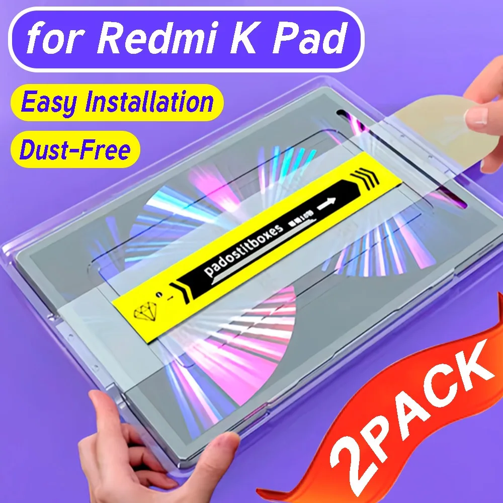 Простая установка Пленки из закаленного стекла 9H для Redmi K Pad Безопасные защитные пленки HD от царапин для Redmi K Pad 8,8 дюйма 2025 г.
Простая установка Пленки из закаленного стекла 9H для Redmi K Pad Безопасные защитные пленки HD от царапин для Redmi K Pad 8,8 дюйма 2025 г.