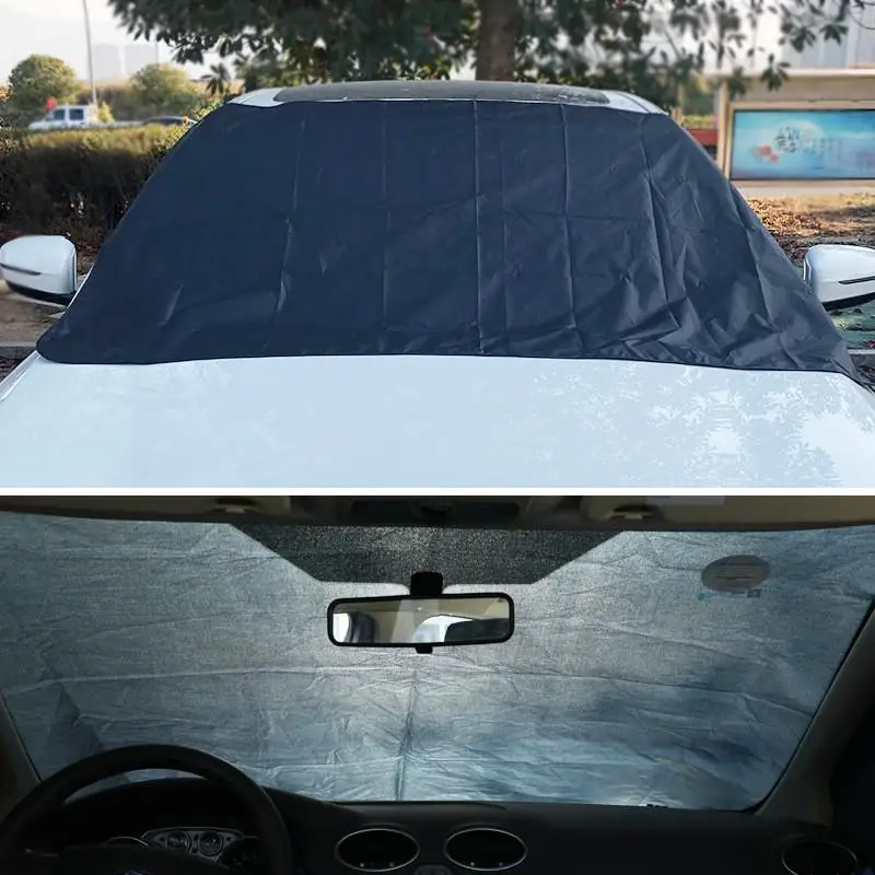 Thiened Cross-Border Snow ield Универсальный противоскользящий автомобильный Wihield Солнцезащитный чехол Простая выдвижная установка
Thiened Cross-Border Snow ield Универсальный противоскользящий автомобильный Wihield Солнцезащитный чехол Простая выдвижная установка