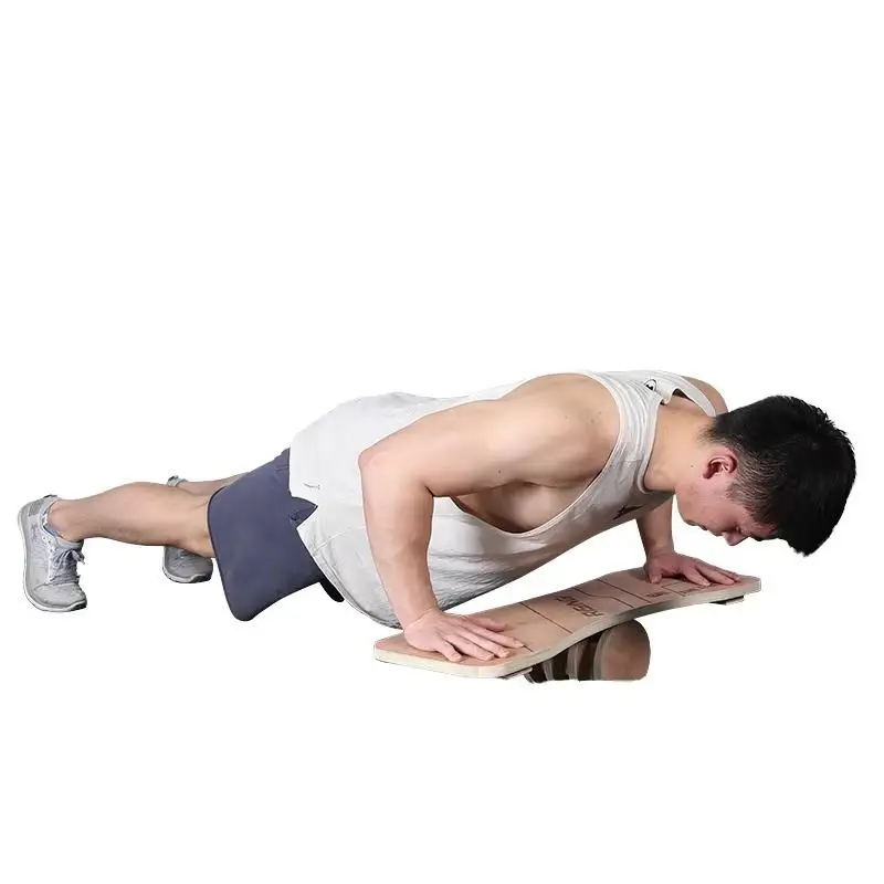 Rising Fitness In Stock Anti Cork Natural Core Wood Balance Board Yoga Exercise Wood Skateboard for Fitness
Rising Fitness In Stock Anti Cork Natural Core Wood Balance Board Yoga Exercise Wood Skateboard for Fitness