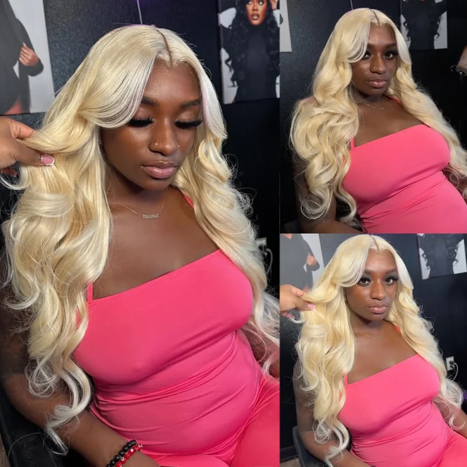 13x4 13x6 360 Transparent Lace Body Wave Frontal Wig 16-44 inch Ponytail Human Hair Pre Plucked Long 613 Blonde Lace Front Wigs
13x4 13x6 360 Transparent Lace Body Wave Frontal Wig 16-44 inch Ponytail Human Hair Pre Plucked Long 613 Blonde Lace Front Wigs