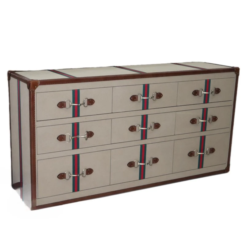 Bedroom 9-drawer drawer cabinet, French vintage high-end storage, living room decorative cabinet, first floor
Bedroom 9-drawer drawer cabinet, French vintage high-end storage, living room decorative cabinet, first floor