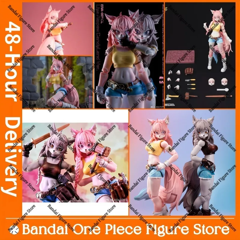 In Stock LADoTOYS 1/12 Scale Collectible Figure Liya Alopex Cute Pink Candy Fox Elf Repairman Girl 6Inch Action Figure Model
In Stock LADoTOYS 1/12 Scale Collectible Figure Liya Alopex Cute Pink Candy Fox Elf Repairman Girl 6Inch Action Figure Model
