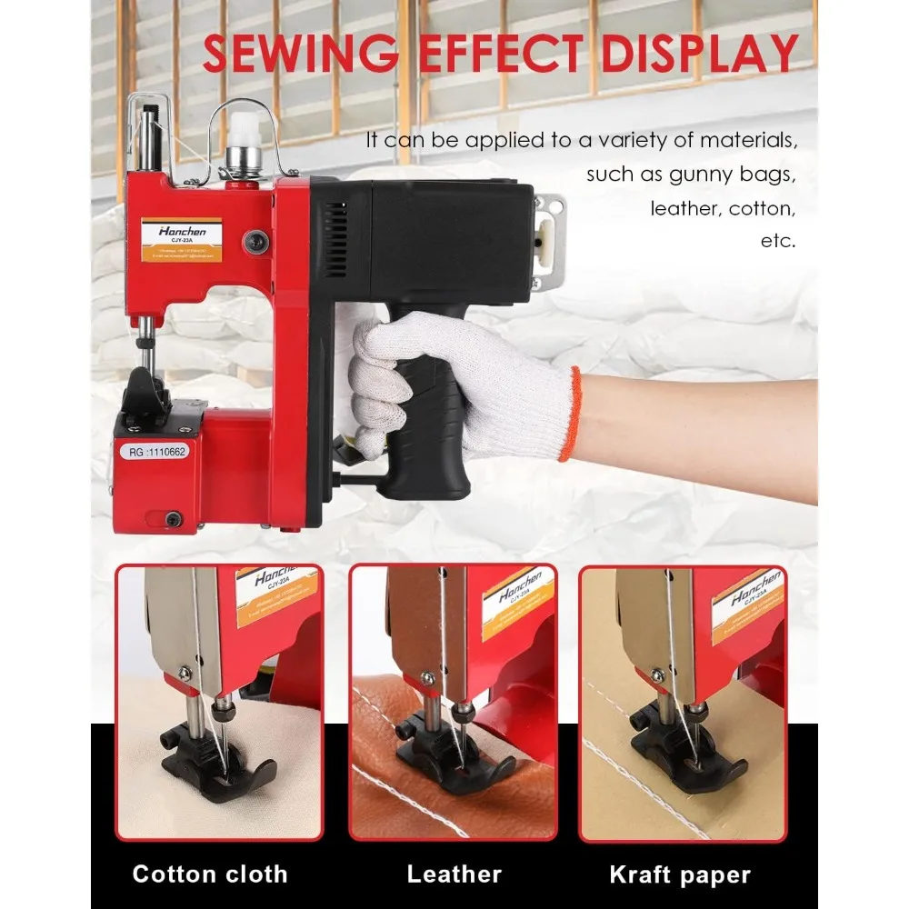 Mini Bag Closing Machine Portable Closer 2.9KG Electric Sewing Machine 2s/bag Automatic Woven Sewer Packing
Mini Bag Closing Machine Portable Closer 2.9KG Electric Sewing Machine 2s/bag Automatic Woven Sewer Packing