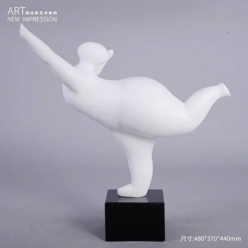 Hotel large floor-standing figure humanoid small ornaments modern living room entrance creative abstract sculpture desktop art
Hotel large floor-standing figure humanoid small ornaments modern living room entrance creative abstract sculpture desktop art