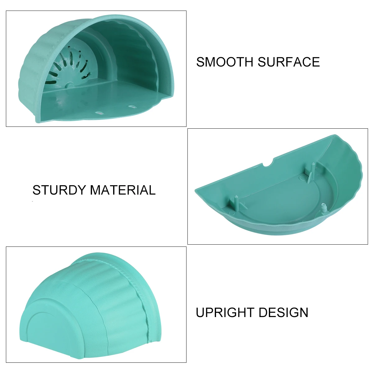 Wall Hanging Flower Pot Durable Plastic Planter Half Circle Design Tray For Plant Storage Suitable Desktop Windowsill Kitchen
Wall Hanging Flower Pot Durable Plastic Planter Half Circle Design Tray For Plant Storage Suitable Desktop Windowsill Kitchen