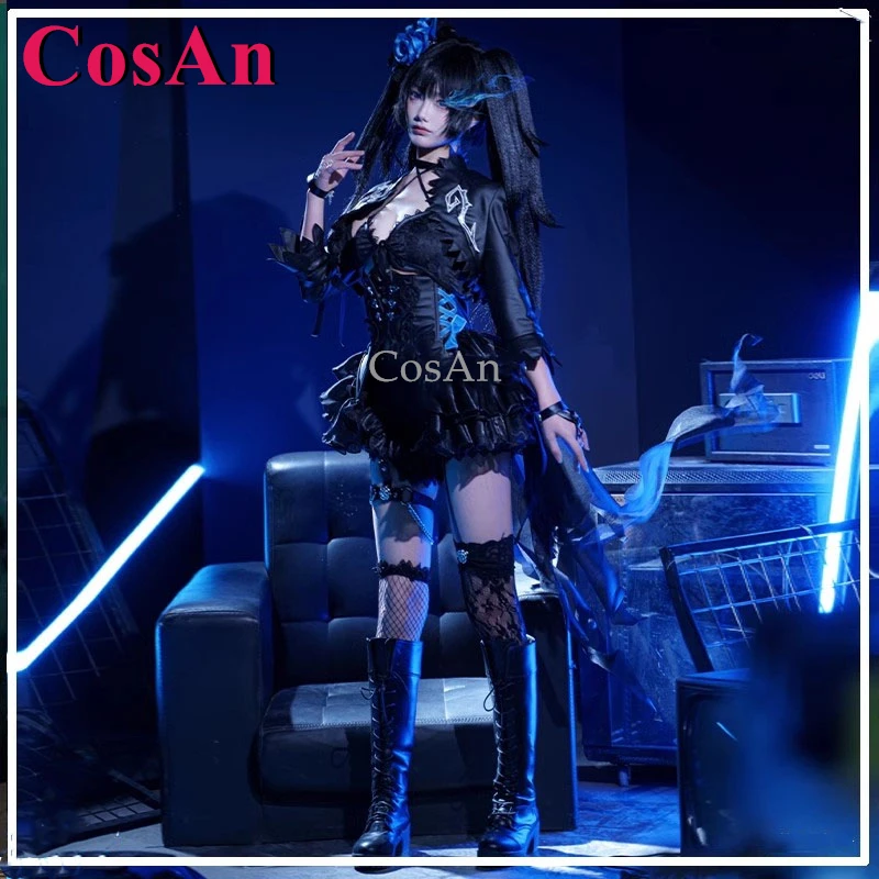 CosAn Game Black★Rock Shooter Cosplay Costumes 15th Anniversary Sweet Elegant Combat Uniform Halloween Party Role Play Clothing
CosAn Game Black★Rock Shooter Cosplay Costumes 15th Anniversary Sweet Elegant Combat Uniform Halloween Party Role Play Clothing