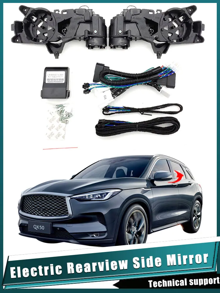 For Infiniti QX50LAuto Intelligent Automatic Car Electric Rearview Side Mirror Folding System Kit Modules
For Infiniti QX50LAuto Intelligent Automatic Car Electric Rearview Side Mirror Folding System Kit Modules