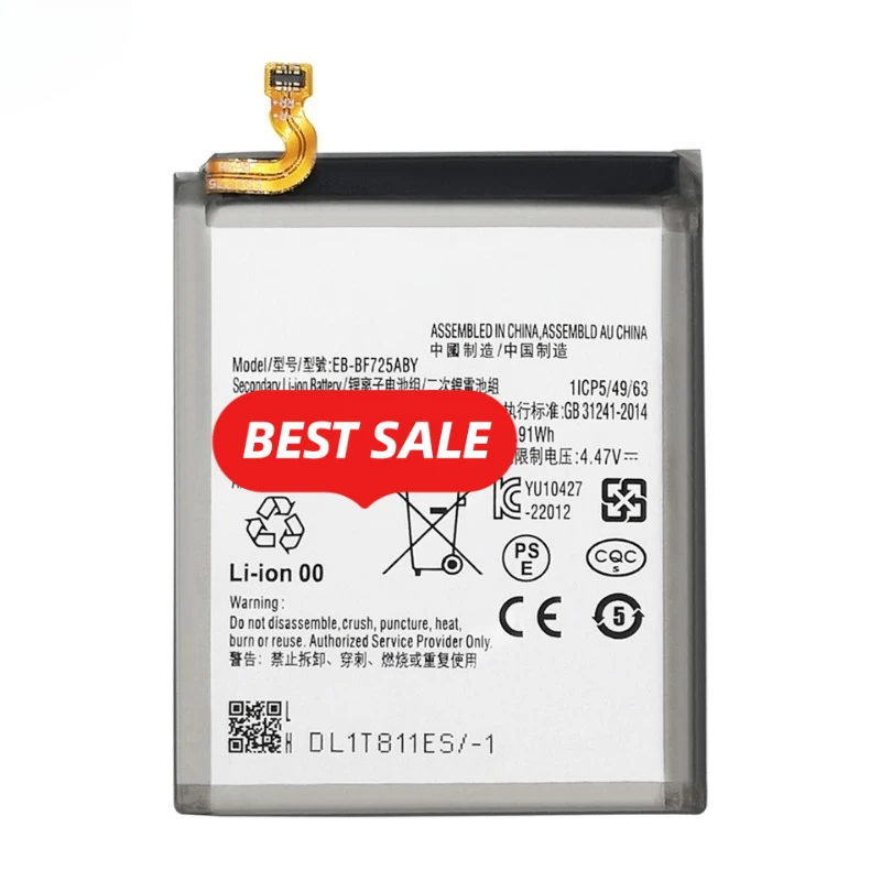 EB-BF724ABY/EB-BF725ABY for Samsung Z Flip4/SM-F721B/SM-F721B/DS/SM-F721N/SM-F721U/SM-F721U1/SM-F721W Mobile Phone Battery
EB-BF724ABY/EB-BF725ABY for Samsung Z Flip4/SM-F721B/SM-F721B/DS/SM-F721N/SM-F721U/SM-F721U1/SM-F721W Mobile Phone Battery