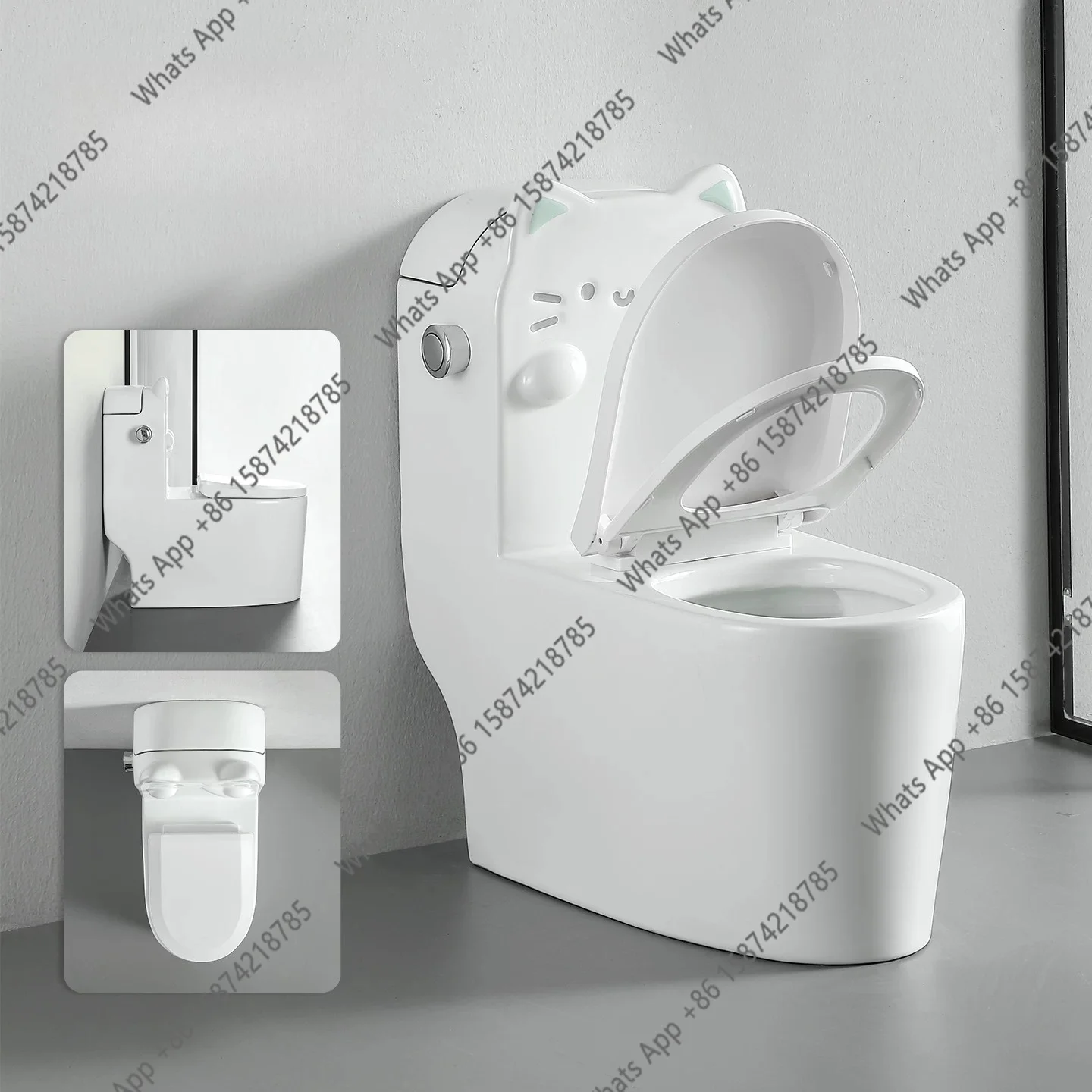 Kindergarten children's ceramic toilet shape large punch toilet toilet for children
Kindergarten children's ceramic toilet shape large punch toilet toilet for children