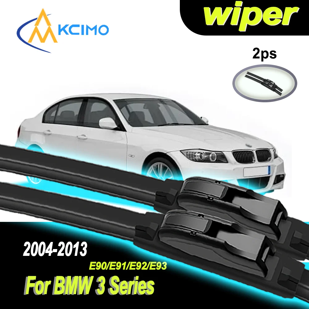 2PCS All-Weather Silent Wiper Blades For BMW 3 Series E90/E91/E92/E93 2004-2013 Front Windshield Durable Rubber
2PCS All-Weather Silent Wiper Blades For BMW 3 Series E90/E91/E92/E93 2004-2013 Front Windshield Durable Rubber