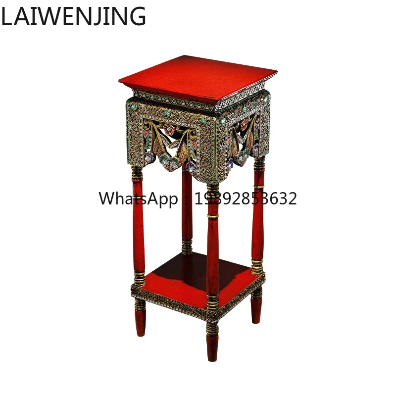 k 7 solid wood storage living room indoor flower pot new Chinese art floor flower table
k 7 solid wood storage living room indoor flower pot new Chinese art floor flower table