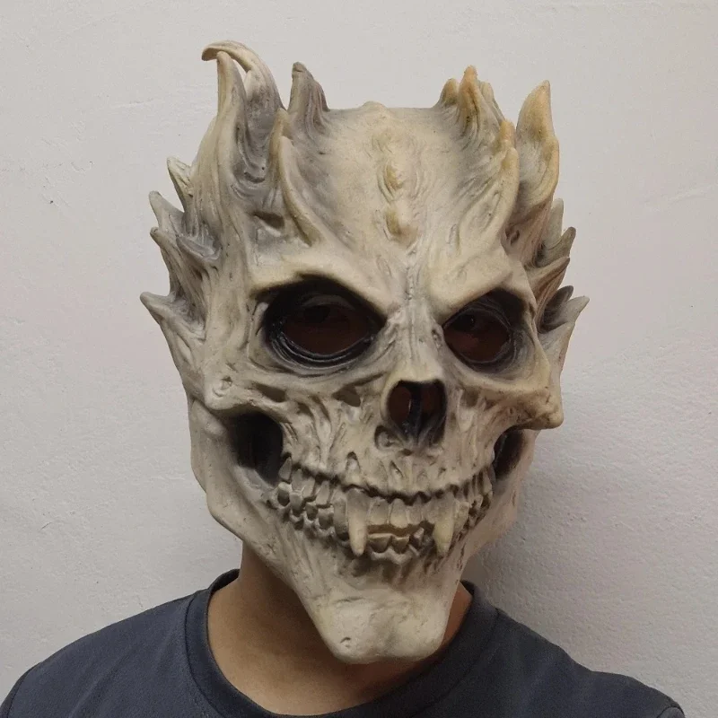 Skeleton Skull Latex Mask Cosplay Accessories Halloween Novelty Character Props Party Funny Scary Dance Party Acting Mask
Skeleton Skull Latex Mask Cosplay Accessories Halloween Novelty Character Props Party Funny Scary Dance Party Acting Mask