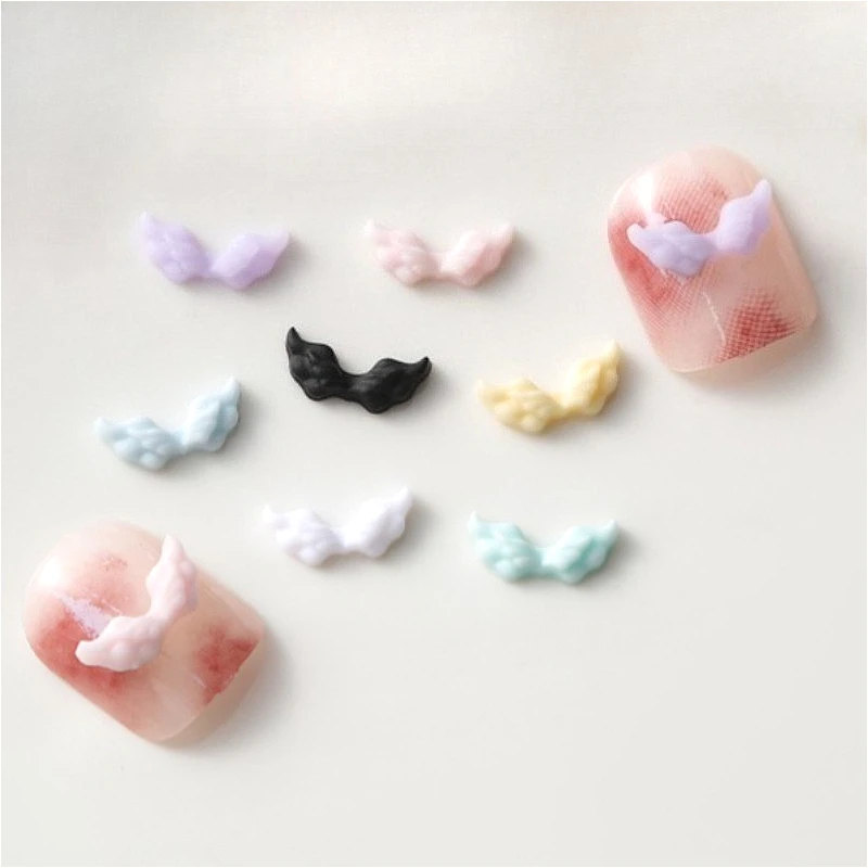 50pcs Angel Wings Nail Art Accessories Mini Resin Stud Earrings Hairpin Phone Case Nail Diy Decoration Accessories
50pcs Angel Wings Nail Art Accessories Mini Resin Stud Earrings Hairpin Phone Case Nail Diy Decoration Accessories